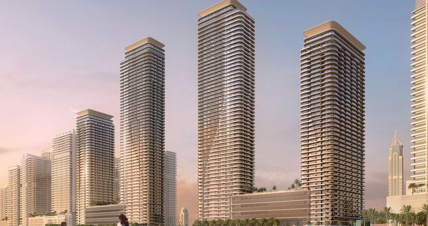 Bayview by Address Resorts at Emaar Beachfront — developer visual