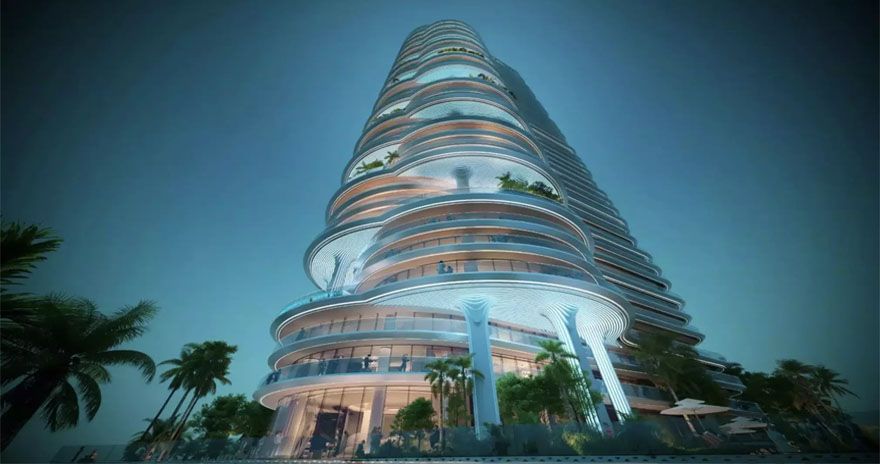 Damac Casa Tower — developer visual