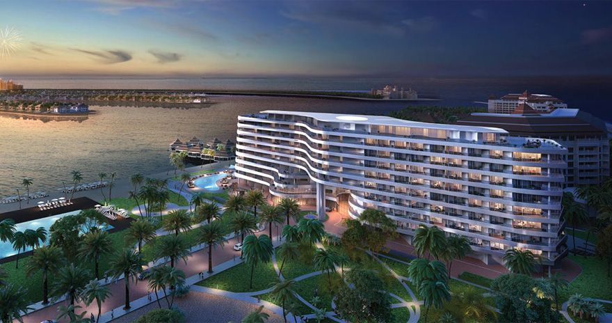 Palm Jumeirah Apartments by Azizi Developments — developer visual