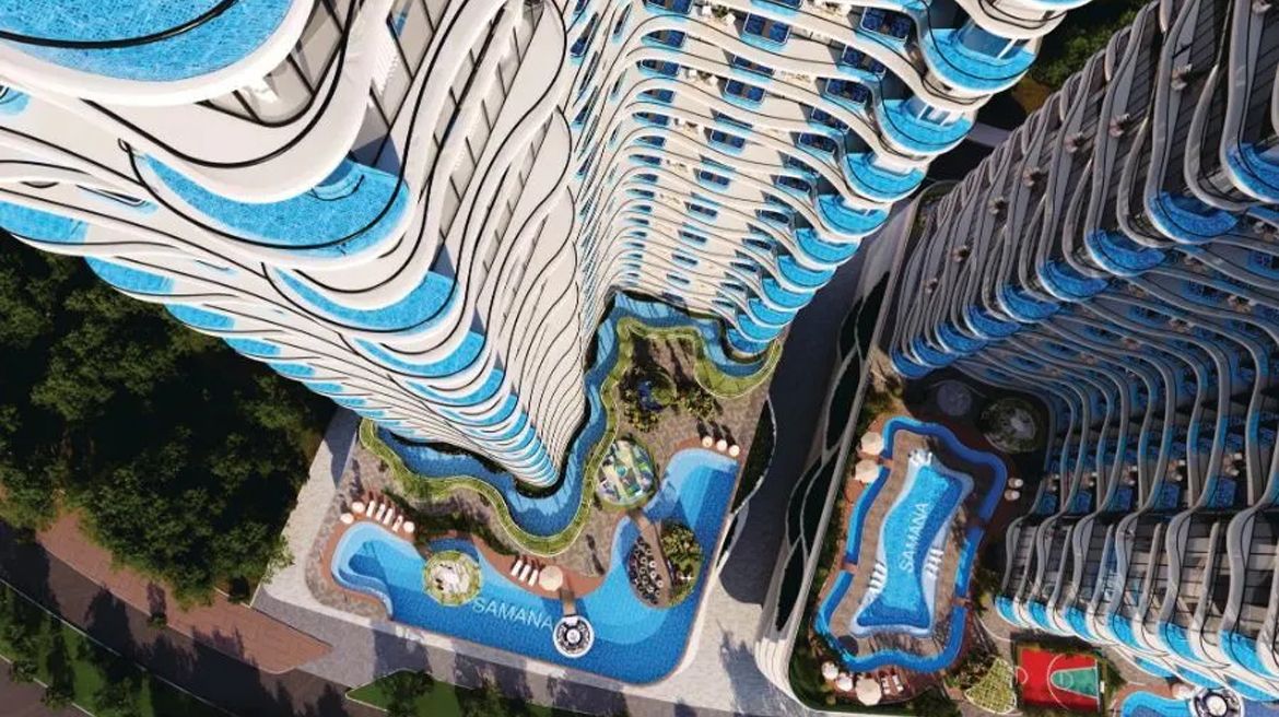 Samana Barari Twin Towers — developer visual